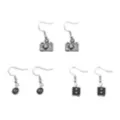 Multi-Pack Dice and 8-Ball Dangle Earrings - 3 Pair at Spencer's