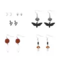 Multi-Pack Witchy Cottagecore Stud and Dangle Earrings - 6 Pack at Spencer's