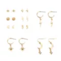 Multi-Pack Celestial Icon Mixed Earrings - 9 Pair at Spencer's