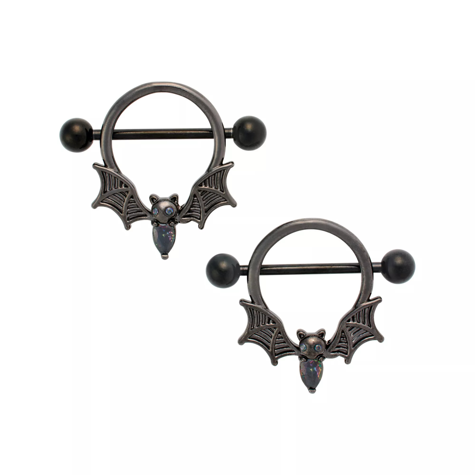 CZ Bat Nipple Shields - 14 Gauge