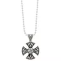 Rounded Cross Pendant Chain Necklace at Spencer's