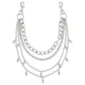4-Row Tooth Charm Wallet Chain at Spencer's