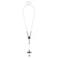 Black Gothic Cross Rosary Chain at Spencer's