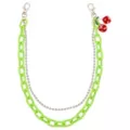 Cherry Dice Layered Wallet Chain at Spencer's