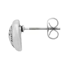 Multi-Pack Pink Heart Skull Cross Silver-Tone Earrings - 6 Pair at Spencer's