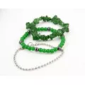 Multi-Pack Aventurine Stone Beaded Bracelets - 3 Pack at Spencer's