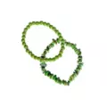 Multi-Pack Green Peridot Stone Beaded Bracelets - 2 Pack at Spencer's
