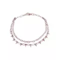 2-Row Blood Splatter Charm Wallet Chain at Spencer's