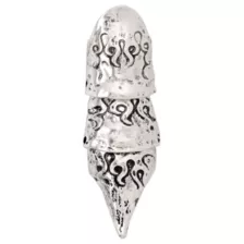 Gothic Flame Finger Armor at Spencer's