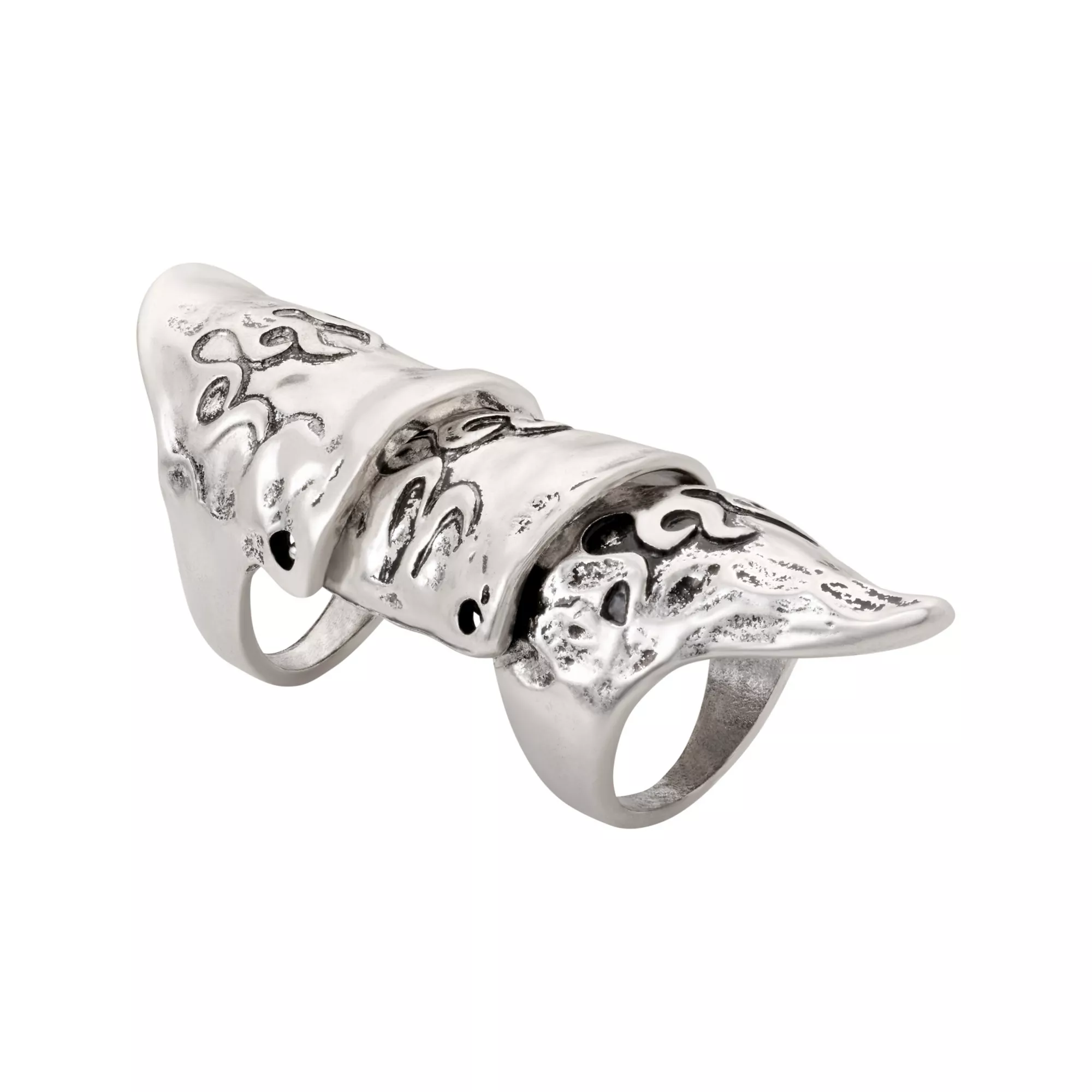 Gothic Flame Finger Armor