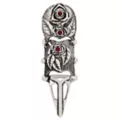 Gothic Red Rose Finger Armor at Spencer's