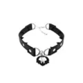 Bat Moon Pendant Choker Necklace at Spencer's