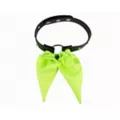 Green Oversized Bow Spiked Choker Necklace at Spencer's
