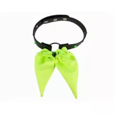 Green Oversized Bow Spiked Choker Necklace at Spencer's