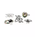 Multi-Pack Nature Symbols Rings - 5 Pack at Spencer's