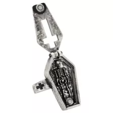 Multi-Pack Coffin and Skeleton Rings - 5 Pack at Spencer's