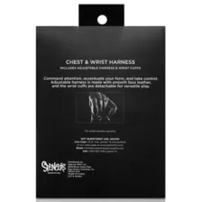 Chest and Wrist Harness Set - Pleasure Bound at Spencer's