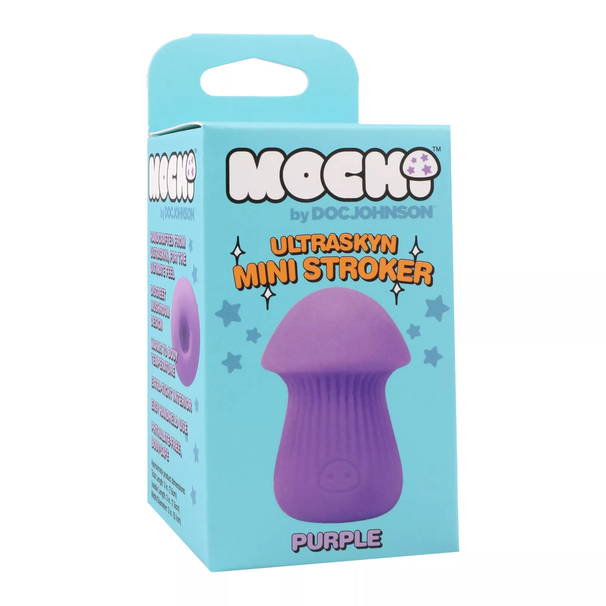 Mochi Ultraskyn Mini Stroker Purple at Spencer's