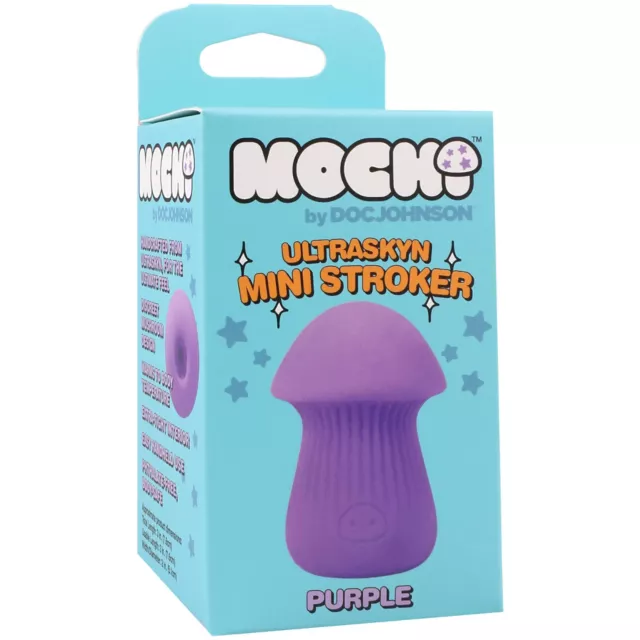 Mochi Ultraskyn Mini Stroker Purple at Spencer's