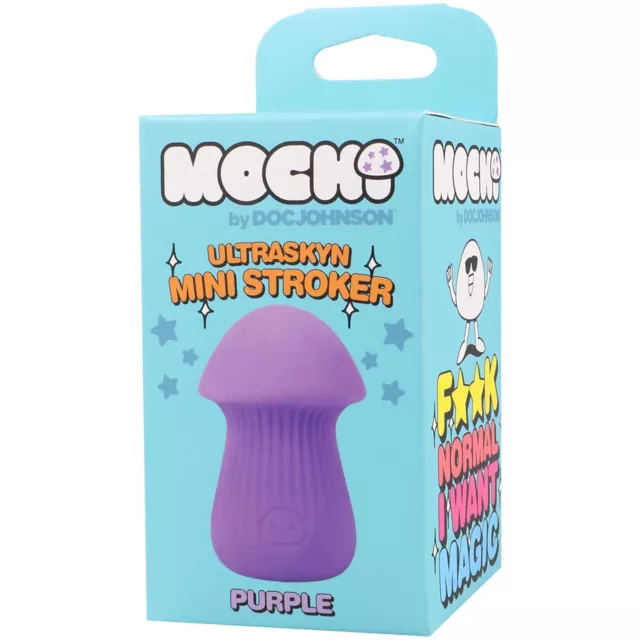 Mochi Ultraskyn Mini Stroker Purple at Spencer's