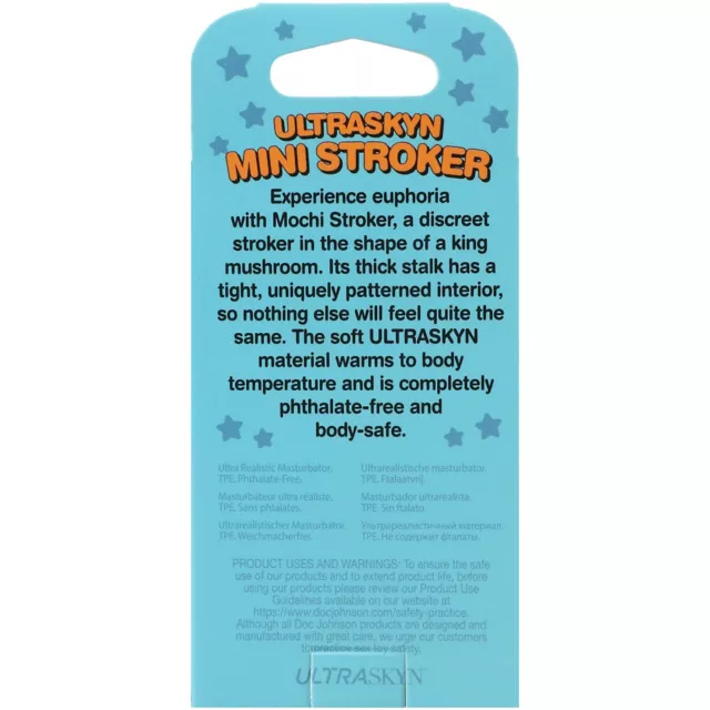Mochi Ultraskyn Mini Stroker Purple at Spencer's