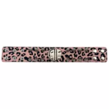Studded Cheetah Print Cuff Bracelet at Spencer's