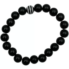Black and White Striped Long Distance Bracelet Set at Spencer's