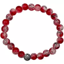 Black and Red Graffiti Long Distance Bracelets - 2 Pack at Spencer's