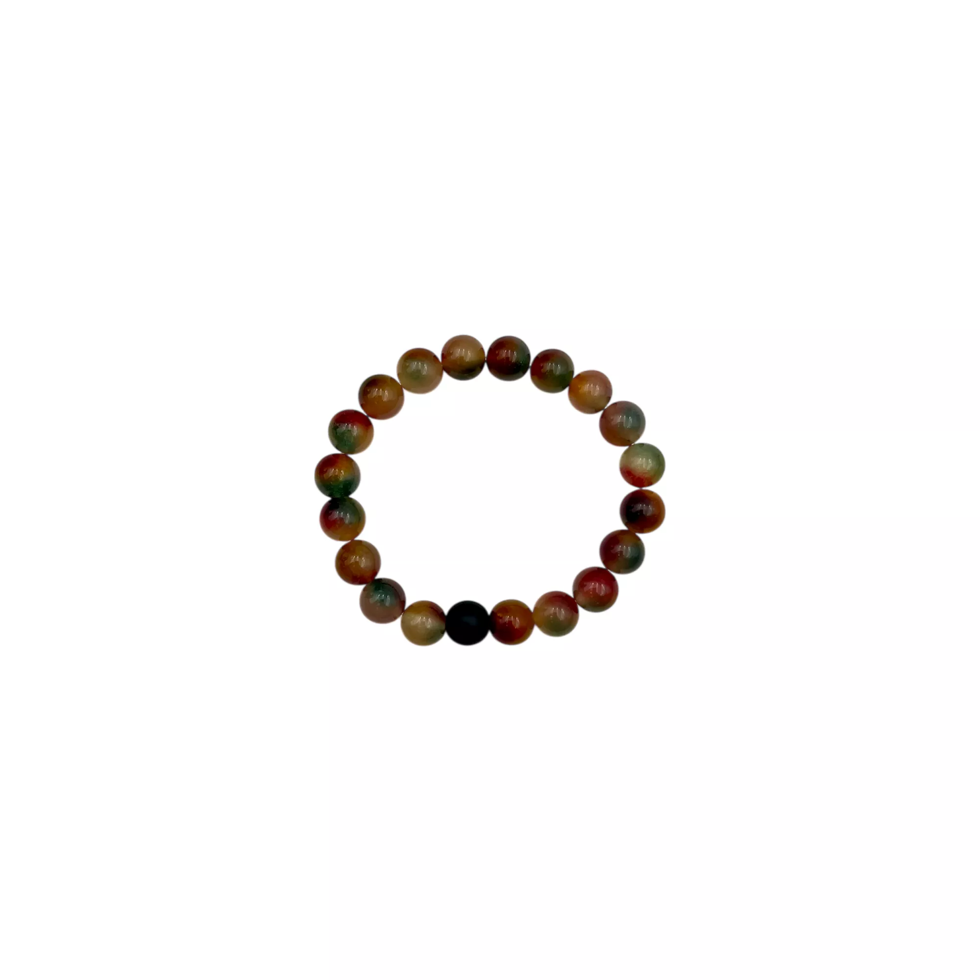 Black and Multicolor Long Distance Bracelets - 2 Pack