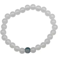 Slate Blue and White Long Distance Bracelets - 2 Pack at Spencer's