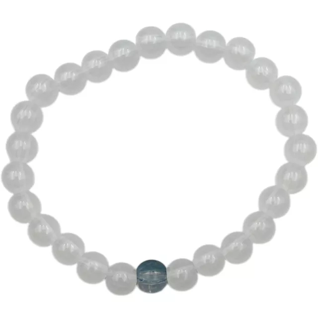 Slate Blue and White Long Distance Bracelets - 2 Pack at Spencer's
