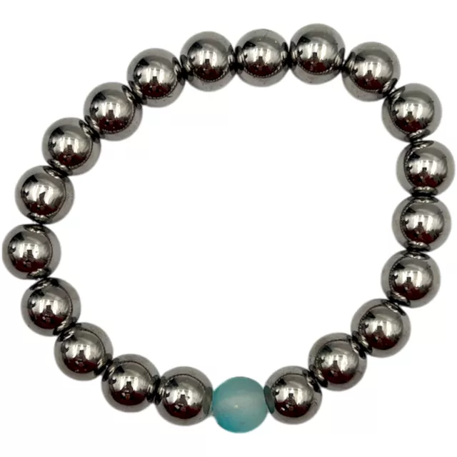 Chrome and Green Long Distance Bracelets - 2 Pack at Spencer's