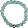 Chrome and Green Long Distance Bracelets - 2 Pack at Spencer's