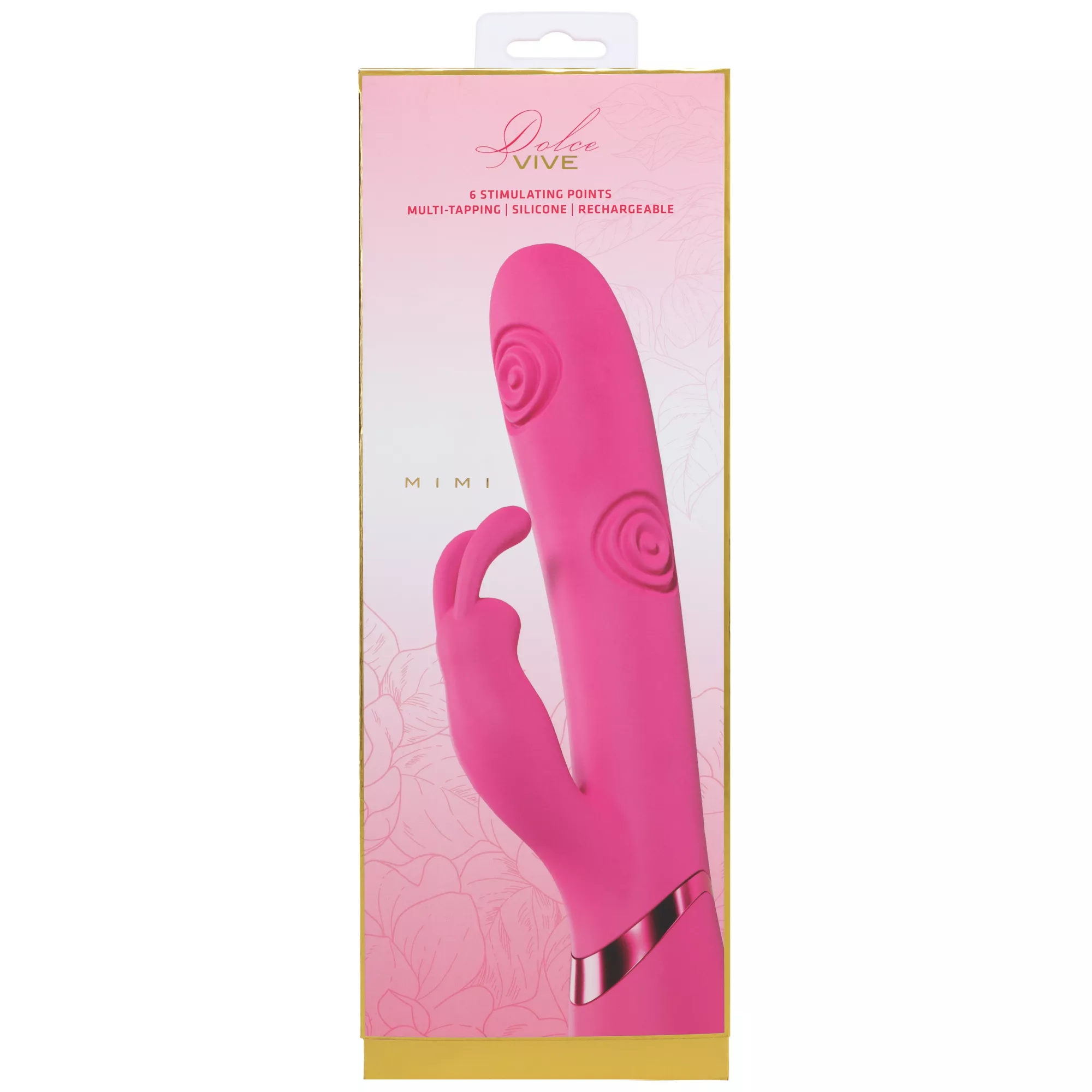 Dolce Vive Mimi Tapping Rabbit Vibrator at Spencer's