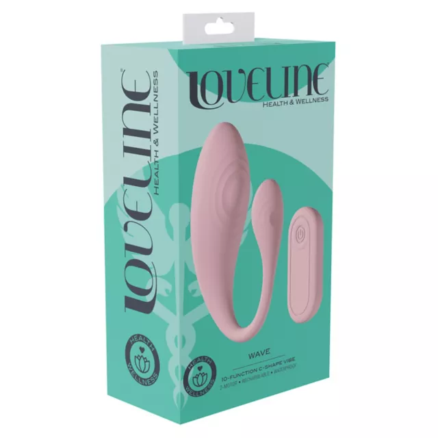 Loveline Wave C-Shape Vibrator at Spencer's