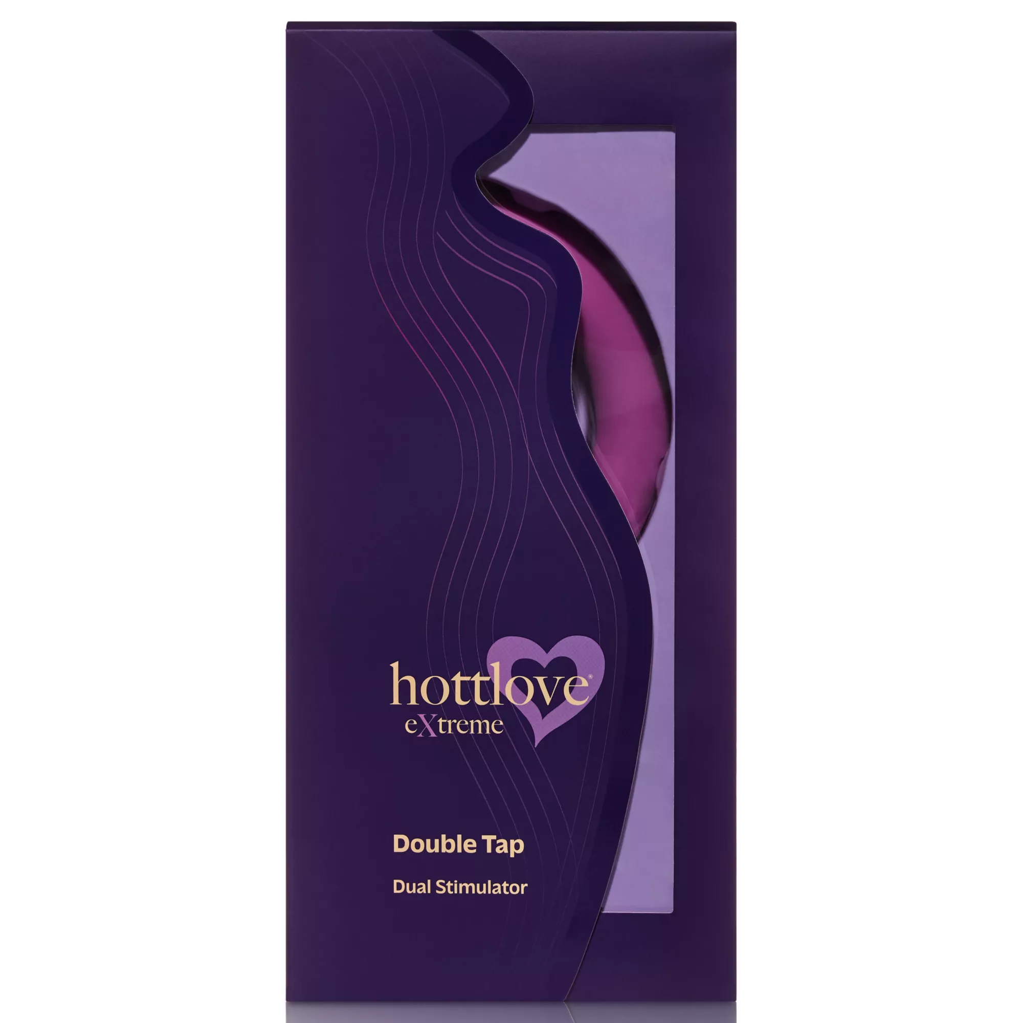 Hott Love Extreme Double Tap Dual Stimulator Vibrator at Spencer's