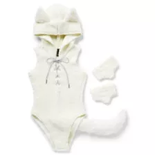 3-Piece Wolf Fursuit Lingerie Set at Spencer's