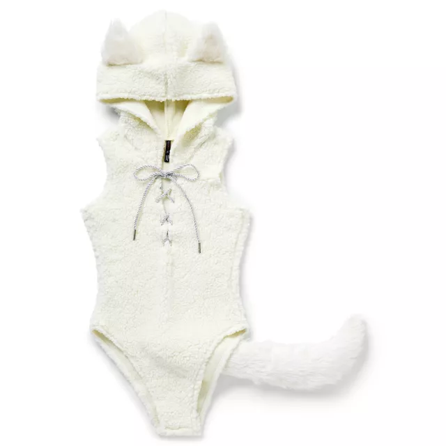 3-Piece Wolf Fursuit Lingerie Set at Spencer's