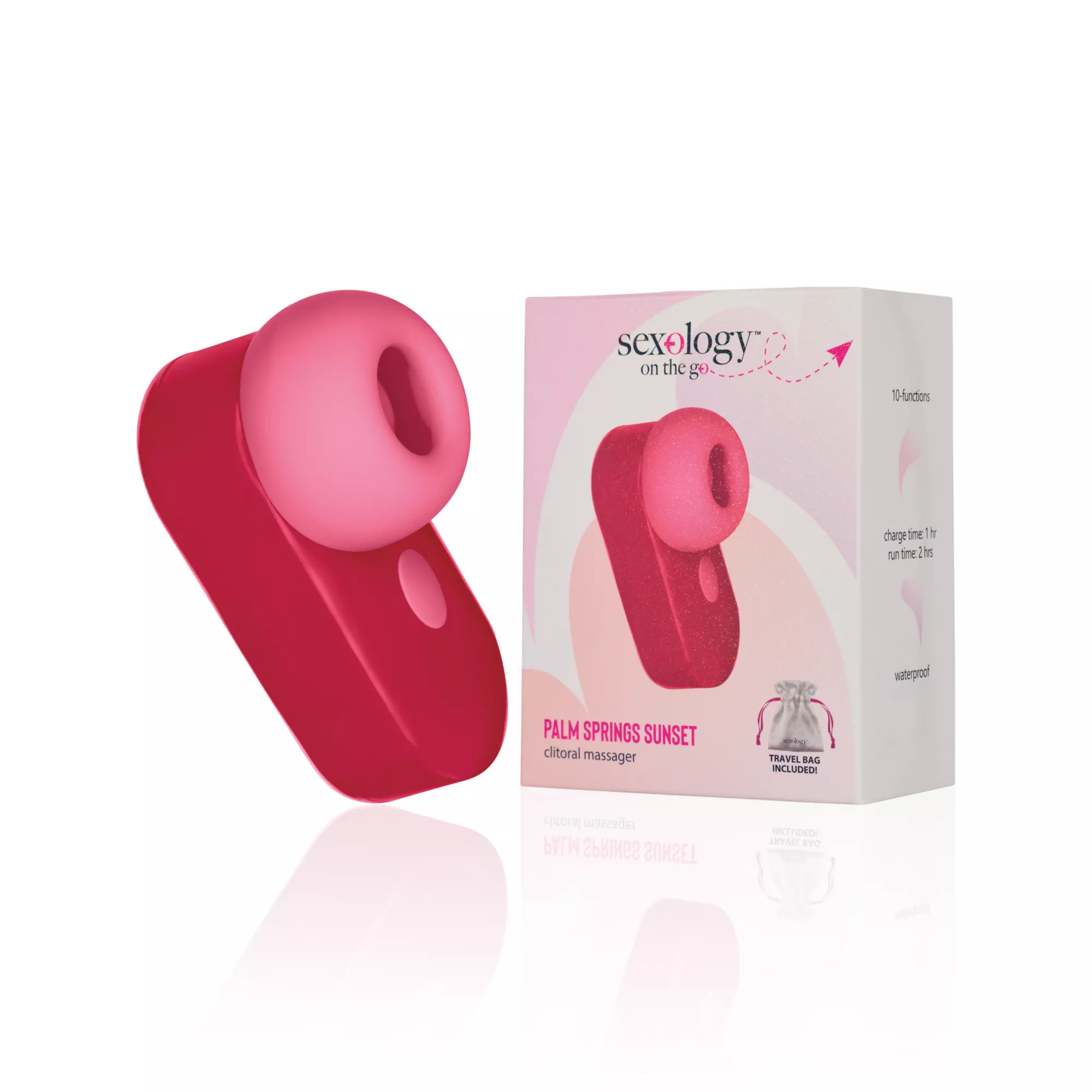 Palm Springs Sunset Clitoral Massager - Sexology on the go at Spencer's