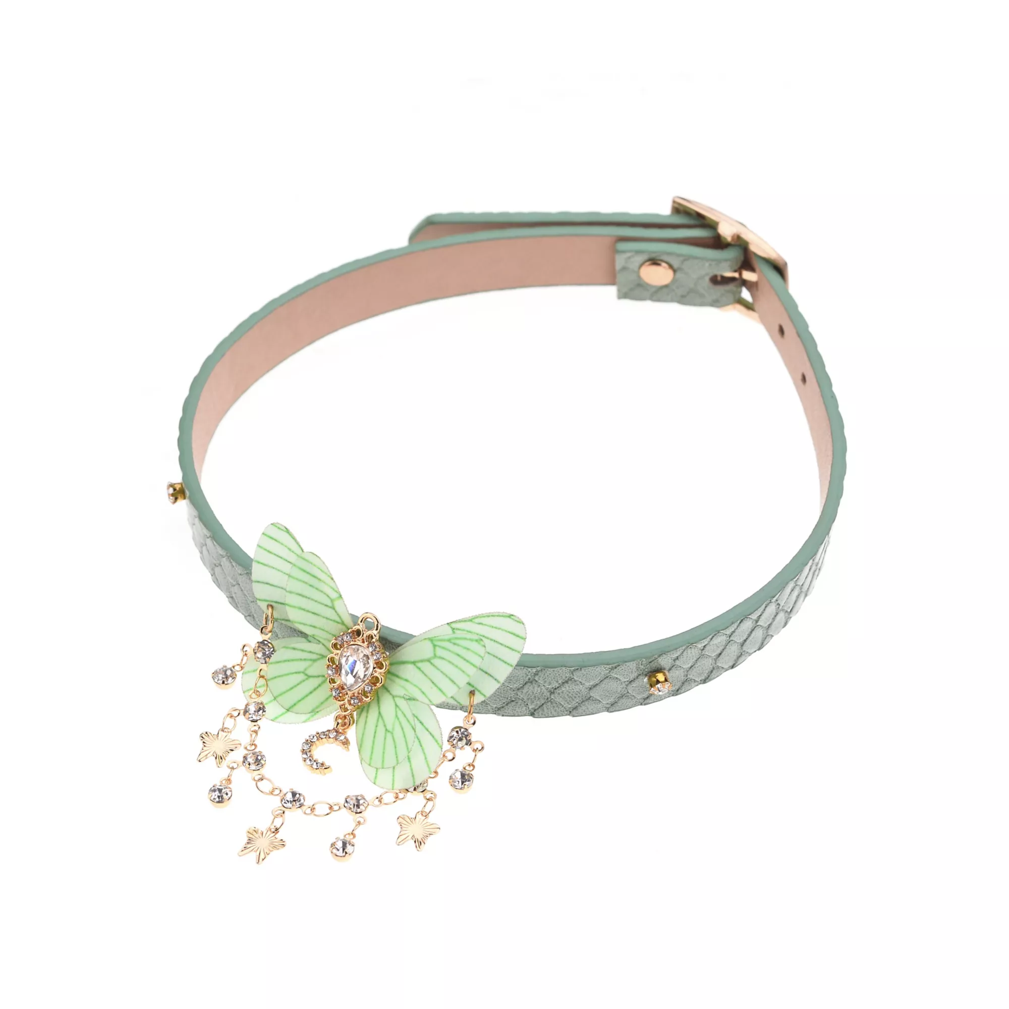Whimsical Butterfly Choker Necklace at Spencer's