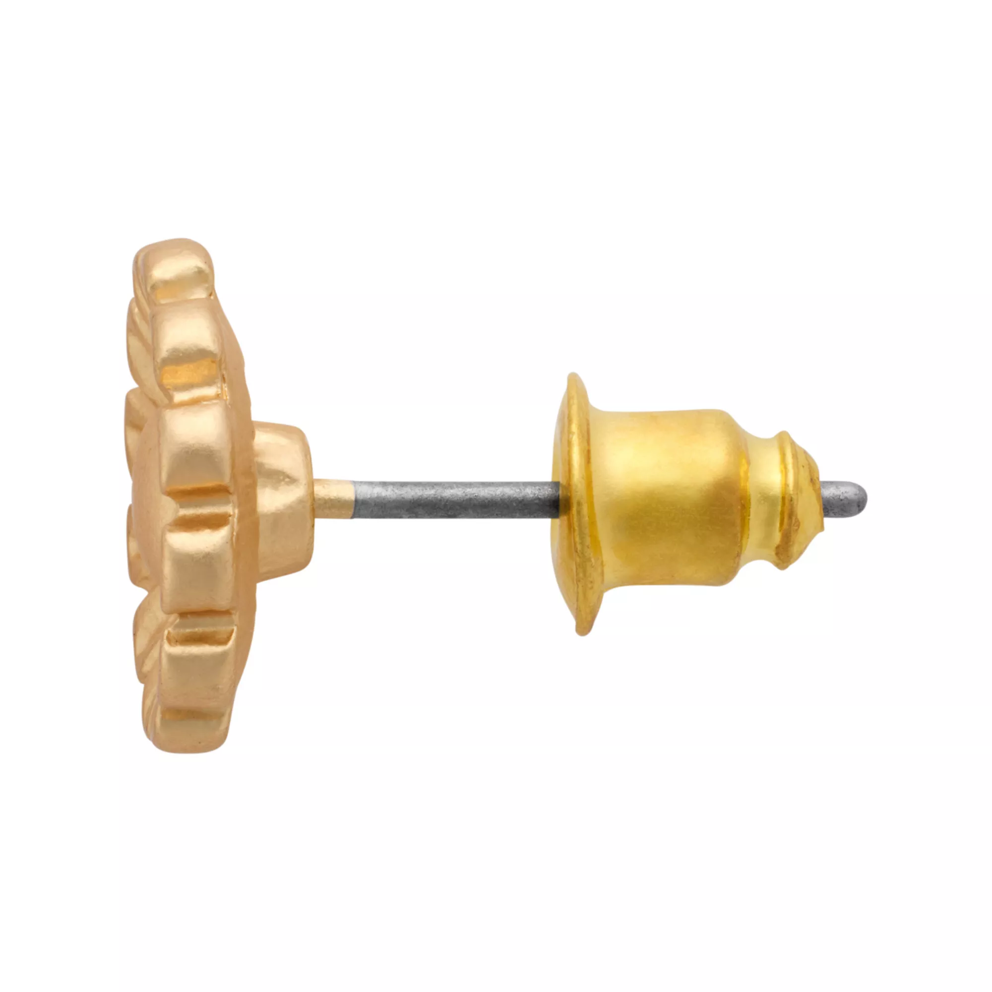 Multi-Pack Gold-Tone Pastel Moon Star Stud Earrings - 12 Pack