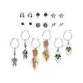 Multi-Pack Garden Aesthetic Stud and Dangle Earrings -  9 Pairs at Spencer's