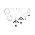 Multi-Pack Mystic Flames Stud and Dangle Earrings - 6 Pairs at Spencer's