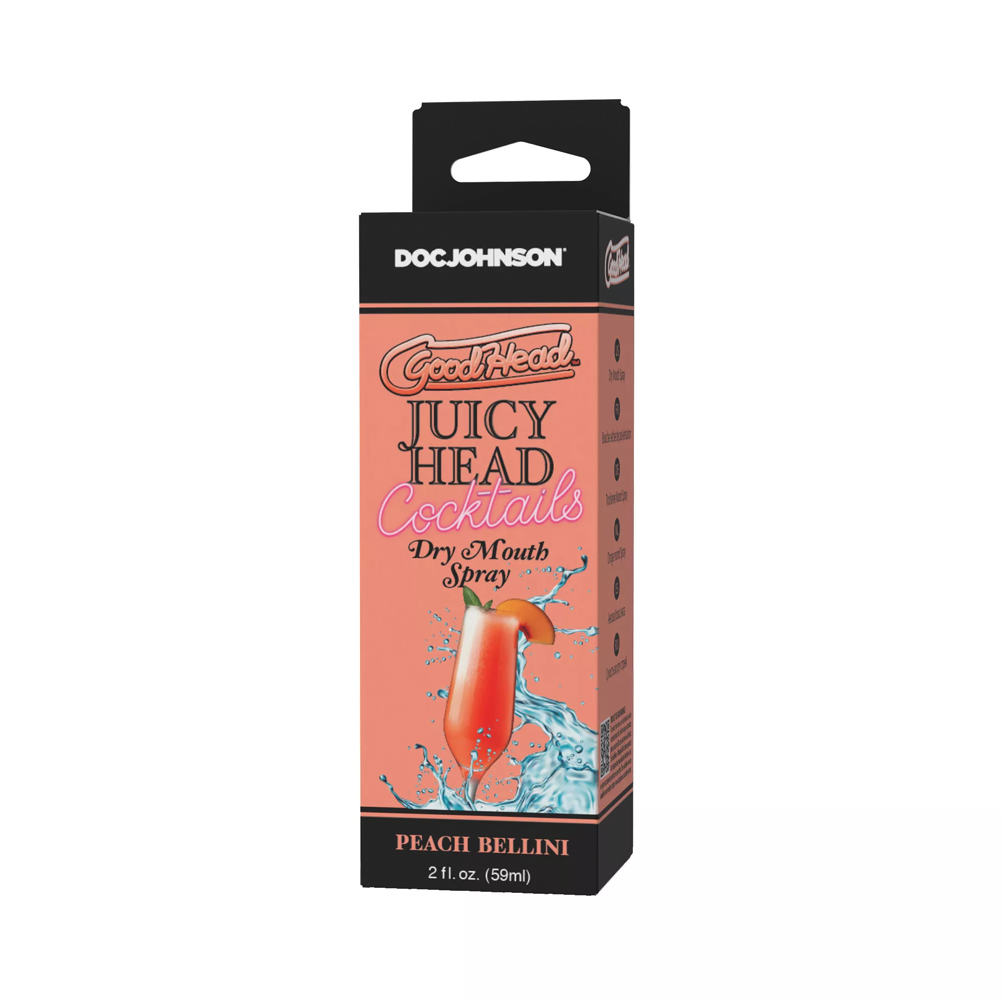 GoodHead Juicy Head Cocktails Peach Bellini Dry Mouth Spray - 2 oz. at Spencer's
