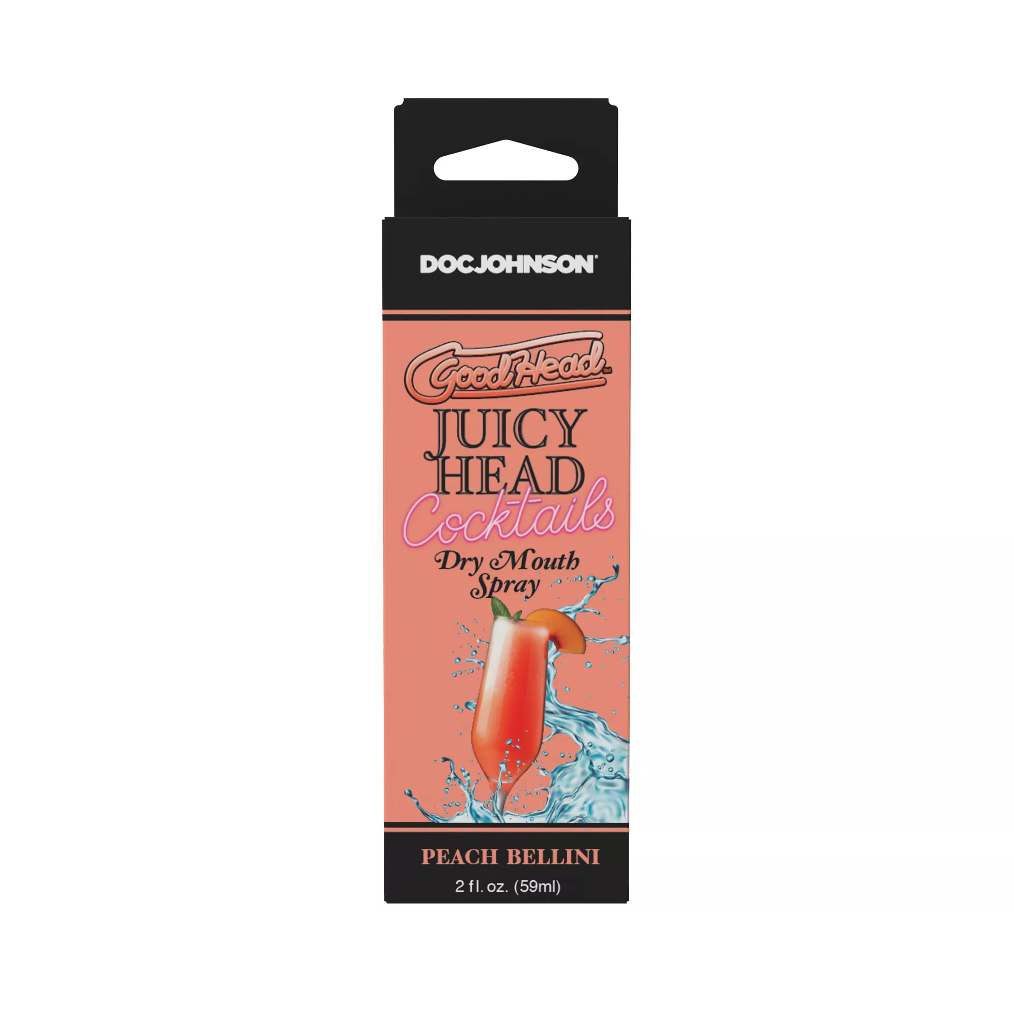 GoodHead Juicy Head Cocktails Peach Bellini Dry Mouth Spray - 2 oz. at Spencer's