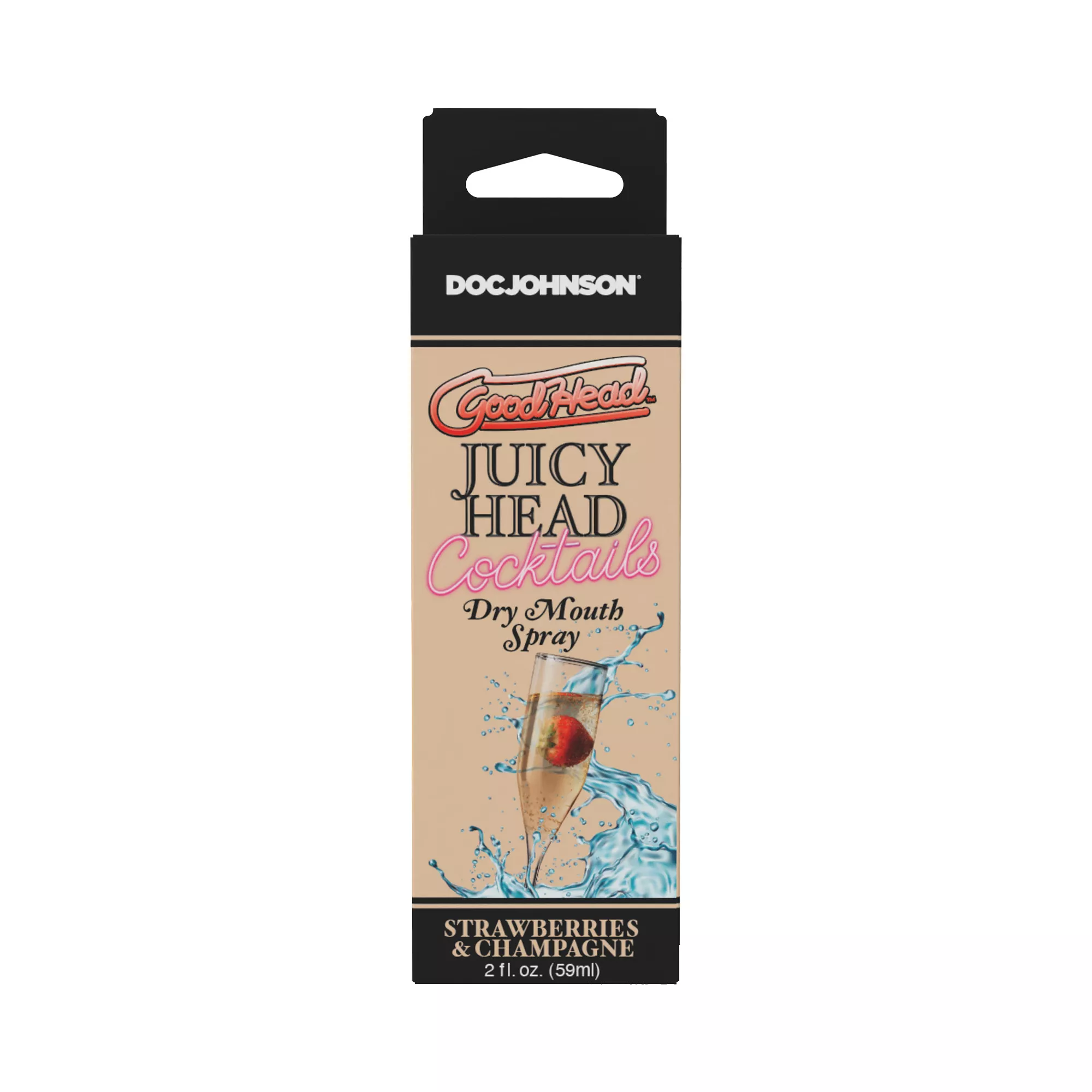 GoodHead Juicy Head Cocktails Strawberries and Champagne Dry Mouth Spray - 2 oz. at Spencer's