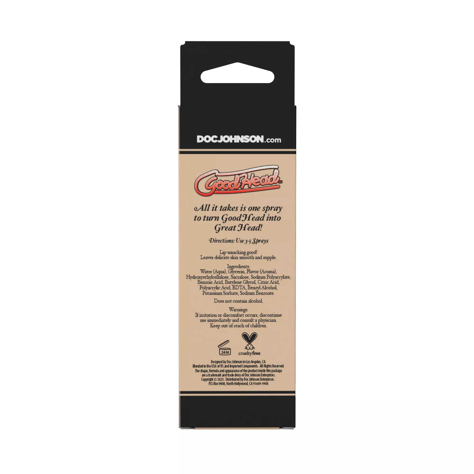 GoodHead Juicy Head Cocktails Strawberries and Champagne Dry Mouth Spray - 2 oz. at Spencer's