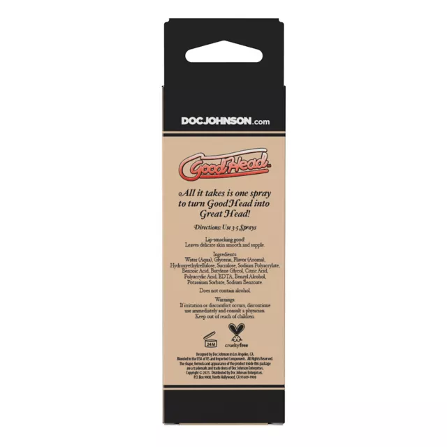 GoodHead Juicy Head Cocktails Strawberries and Champagne Dry Mouth Spray - 2 oz. at Spencer's