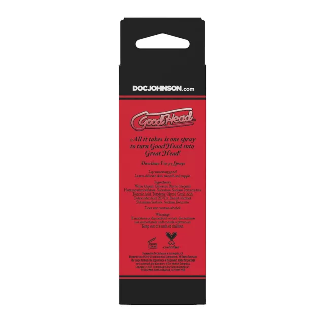 GoodHead Juicy Head Cocktails Sex on the Beach Dry Mouth Spray - 2 oz. at Spencer's