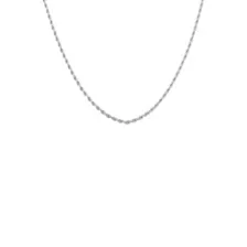 Twisted Rope Chain Necklace at Spencer's